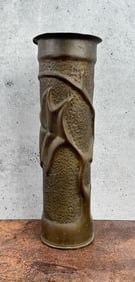 WWI WW1 Trench Art Shell Casing