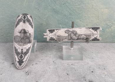 Phenomenal Scrimshaw Rifle Fixtures