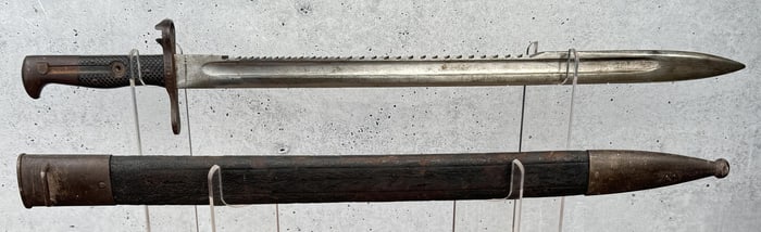 Swiss M1878 Sawback Vetterli Bayonet