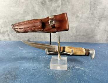 Solingen Elk Horn Handle Knife