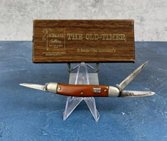 Anvil Brand Pocket Knife Schrade Box