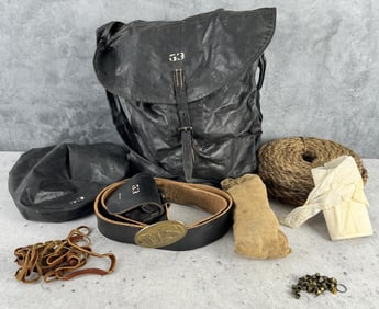 Reproduction Civil War Reenactor Equipment