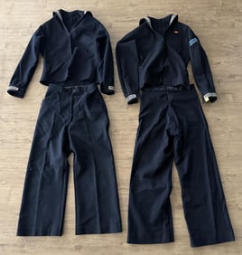 Collection of US Navy Uniforms