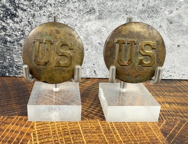 US Cavalry Bridle Rosettes