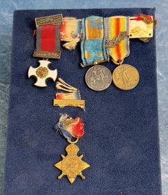 WWI WW1 British Miniature Medal Bar