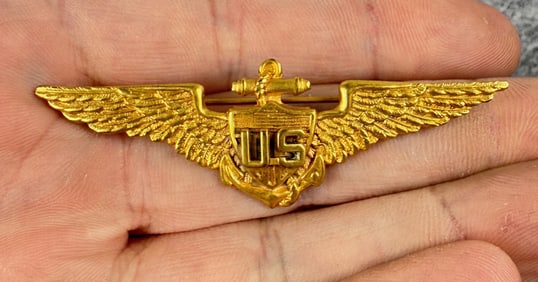 WW2 US Navy Pilot Wing Bailey Banks and Biddle