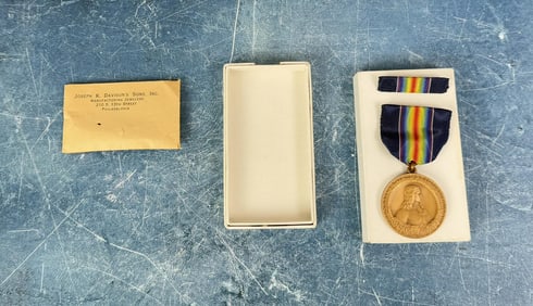 WWI WW1 Pennsylvania National Guard Medal