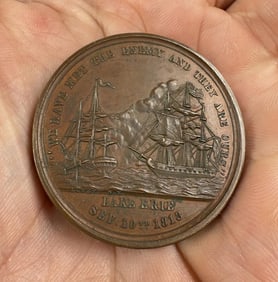 Kentucky War of 1812 Battle of Lake Erie Medal
