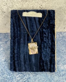 WW2 Sterling Army Air Corps Sweetheart Necklace