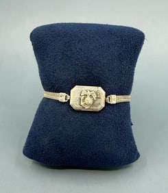 WW2 USMC Marine Corps Sterling Sweetheart Bracelet