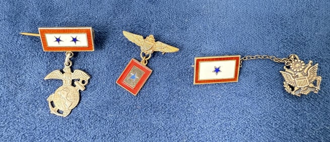 WW2 Son in Service Sweetheart Brooches
