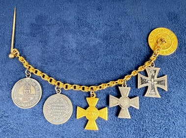 WWI WW1 Prussian German Miniature Medals