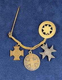 WWI WW1 Prussian German Miniature Medals