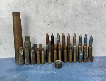 Military Cartridge and Brass Collection