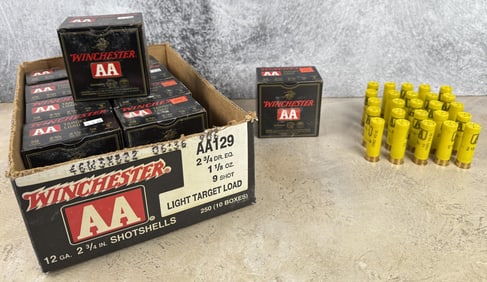 250 Rounds of Winchester 20ga Shotgun Ammo