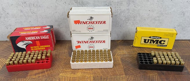 280 Rounds of 9mm Pistol Ammo