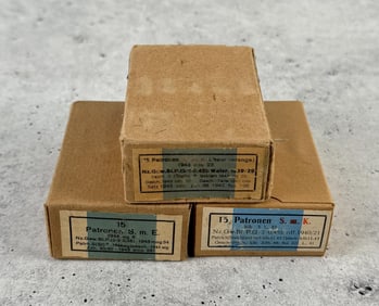 45 Rounds of WW2 German 8mm Mauser Rifle Ammo