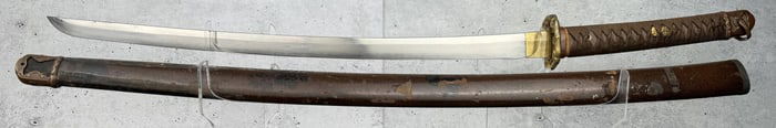 Signed WW2 Japanese Shin Gunto Samurai Sword