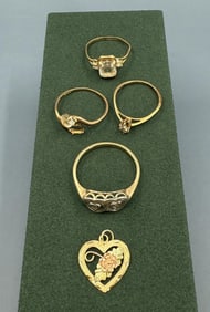 10k Scrap Gold Rings