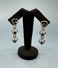 Sterling Silver Heart Earrings