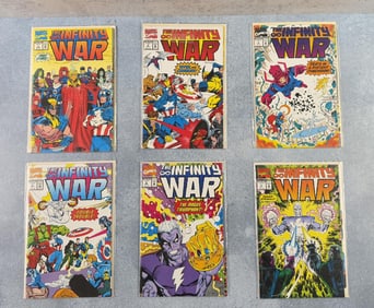 Marvel Infinity War Comic Books