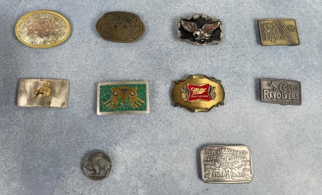 Vintage Cowboy Belt Buckles