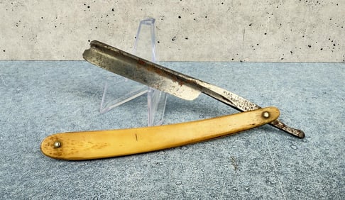 Klas Tornblom Bone Handle Straight Razor