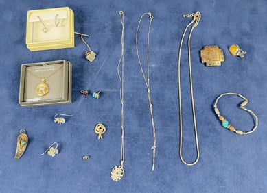 Collection of Sterling Silver Jewelry
