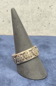 Sterling Silver Maltese Cross Ring