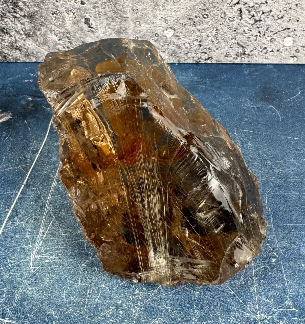 Rutilated Smoky Quartz Mineral Specimen (1 of 5)