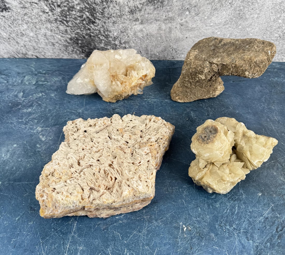 Group Of Large Crystal & Mineral Specimens (1 of 3)