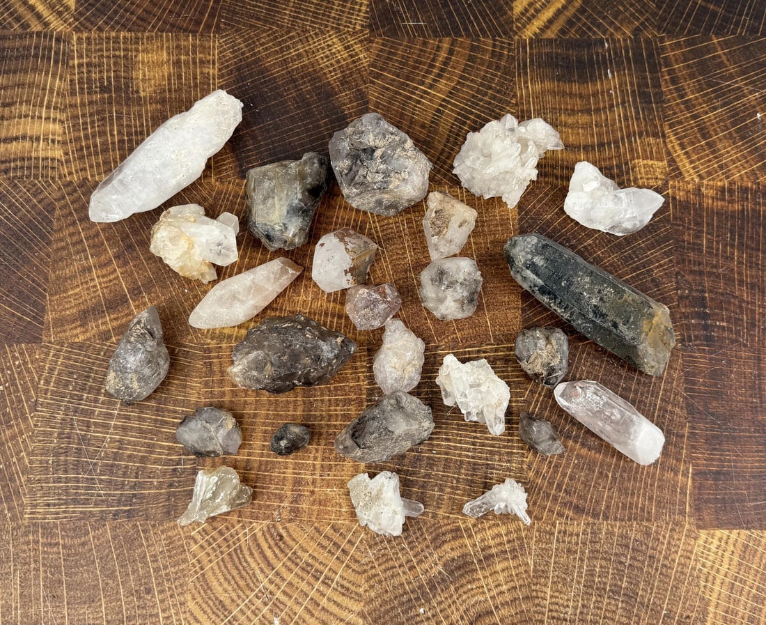 Collection Of Large Quartz Crystal Specimens (1 of 4)