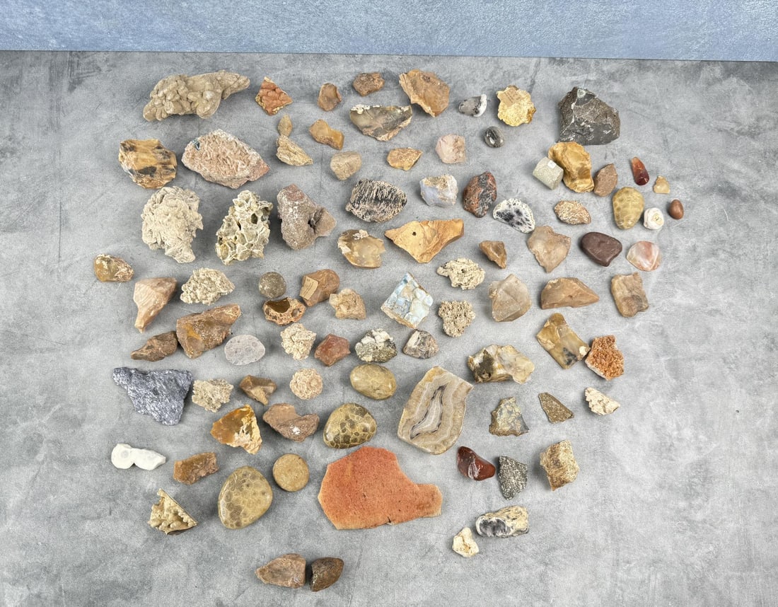 Large Group Of Mineral Specimens (1 of 5)