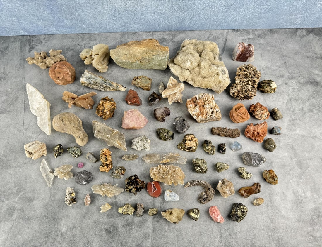 Large Group Of Crystal Specimens (1 of 6)