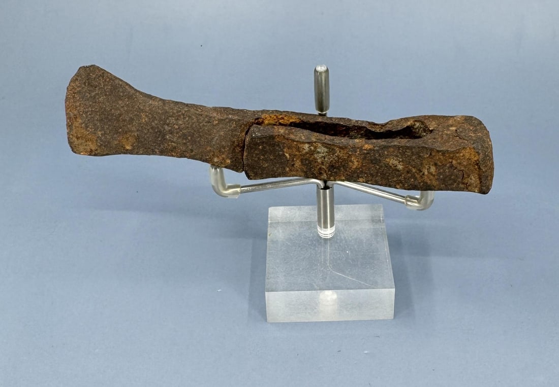 Ancient Medieval Viking Iron Axe Head (1 of 5)