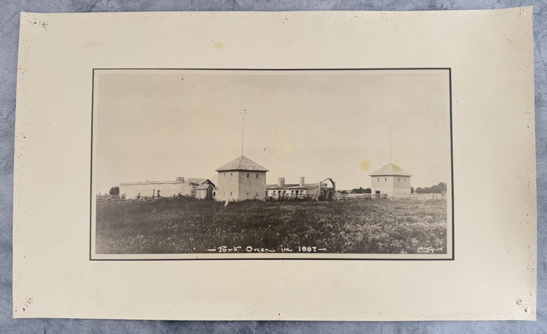RH Mckay Fort Owen Montana Photo: 12" by 20". Rollin H. McKay was a Missoula, Montana, photographer during the first half of the twentieth century. His extensive collection of images documents western Montana at this time, especially 