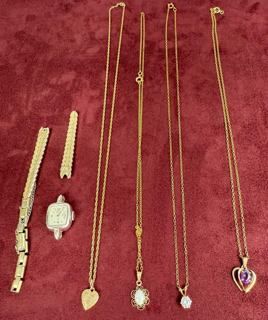 Gold Filled Jewelry: Nice grouping