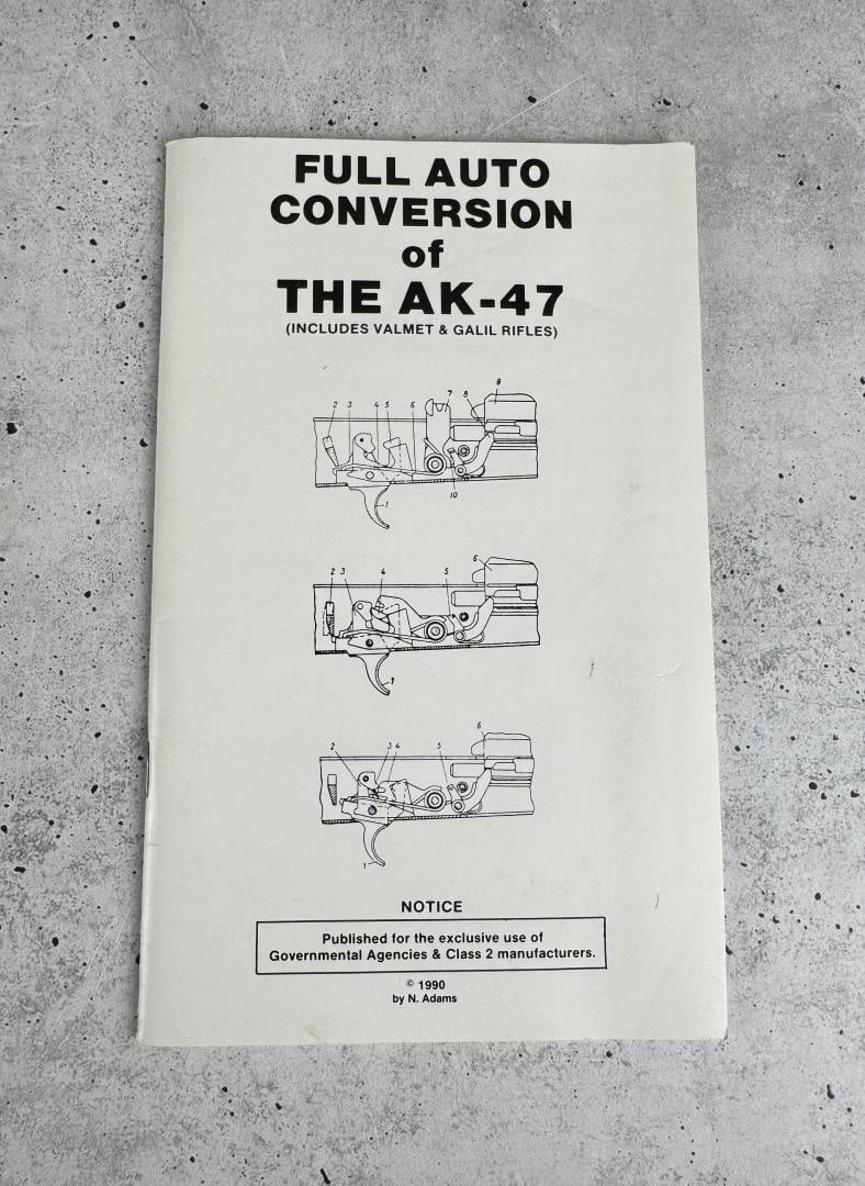 Full Auto Conversion Of The AK47 (1 of 4)