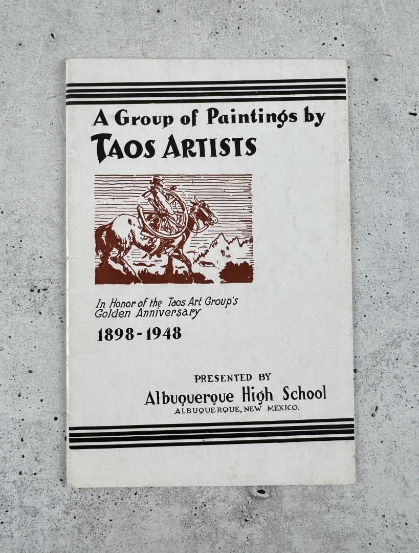 A Group of Paintings by Taos Artists (1 of 8)