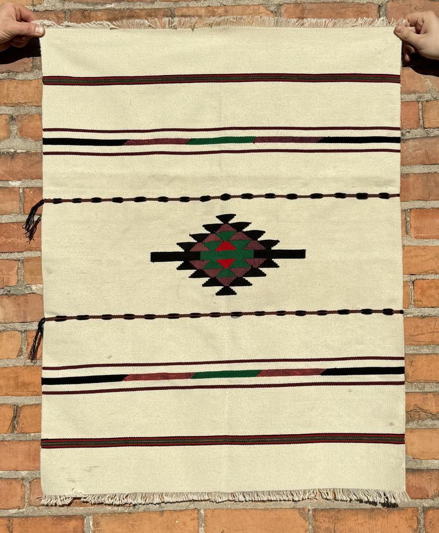 Chimayo Native American Indian Blanket Rug (1 of 3)