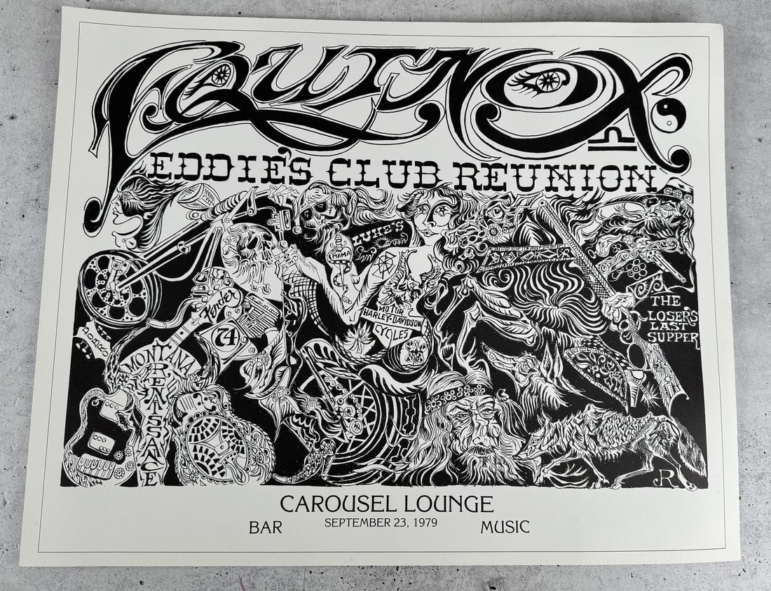 Jay Rummel Missoula Montana Eddies Club Poster (1 of 4)