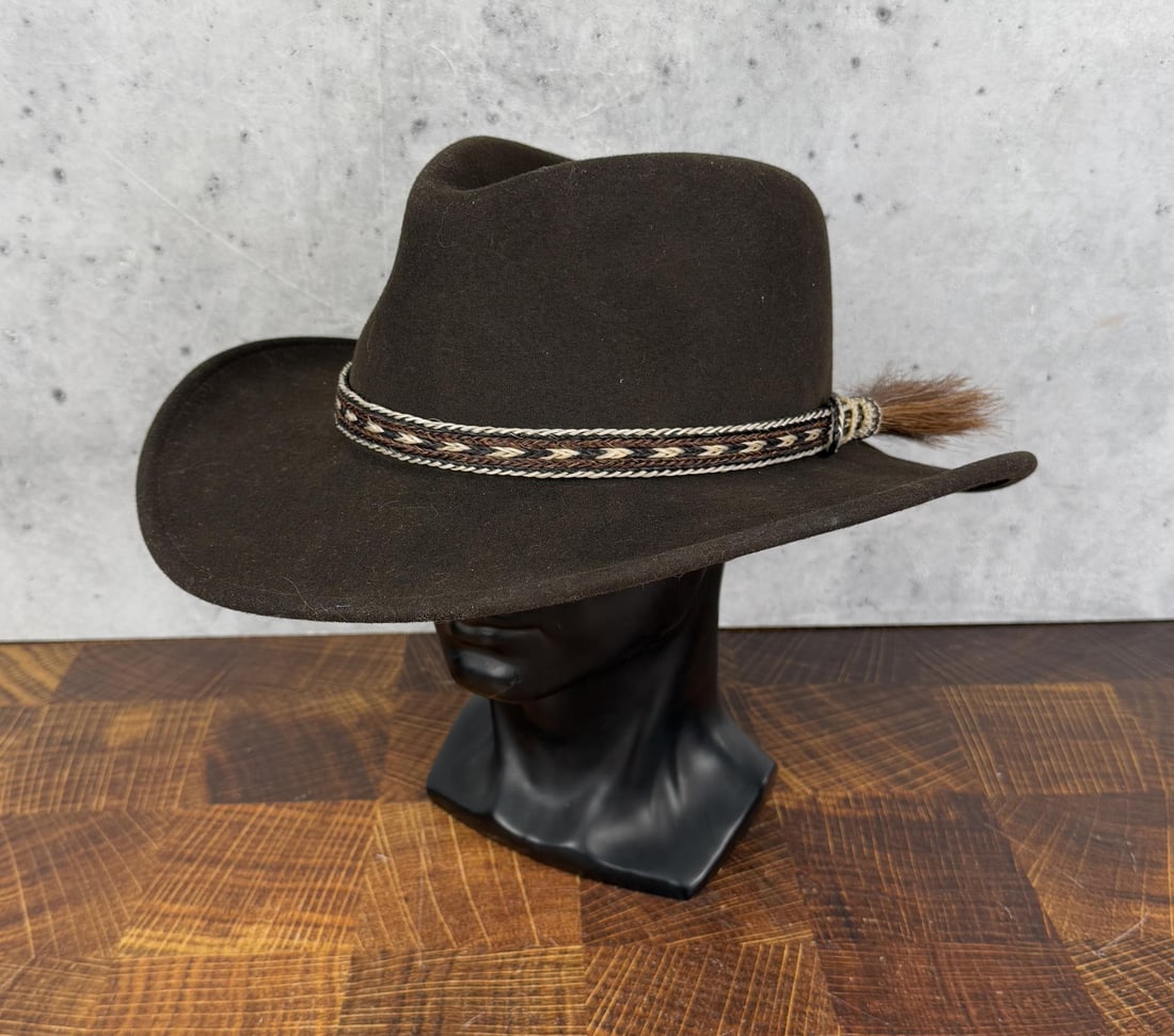 Bailey Lite Felt Firehole Montana Cowboy Hat (1 of 8)