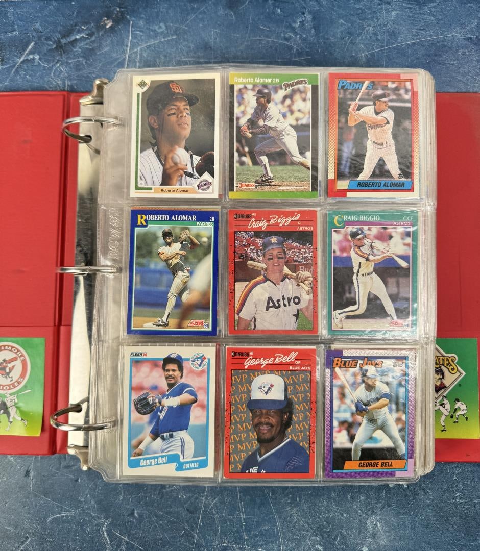 Binder Collection of Baseball Cards (1 of 20)