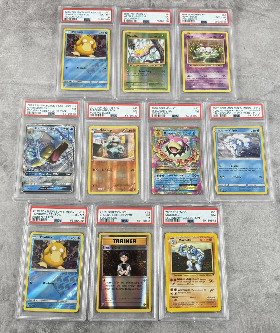 Collection of Pokemon PSA Graded Cards (1 of 3)