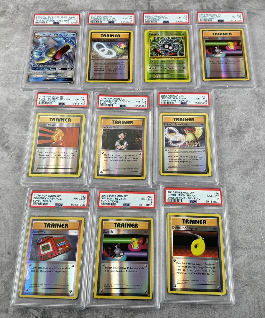 Collection of Pokemon PSA Graded Cards (1 of 3)