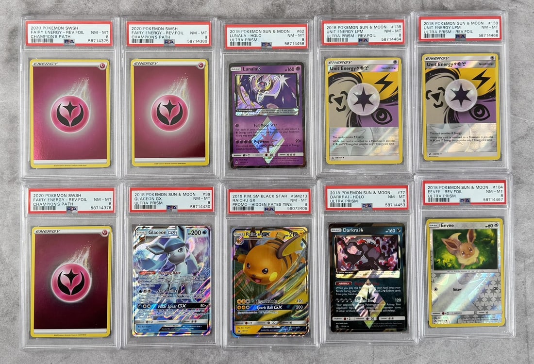 Collection of Pokemon PSA Graded Cards (1 of 4)
