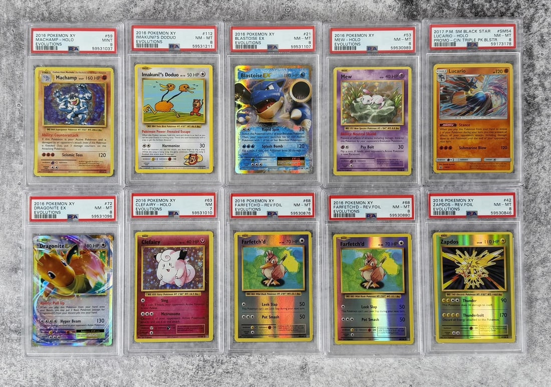 Collection of Pokemon PSA Graded Cards (1 of 4)