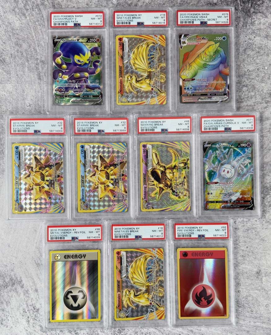 Collection of Pokemon PSA Graded Cards (1 of 3)