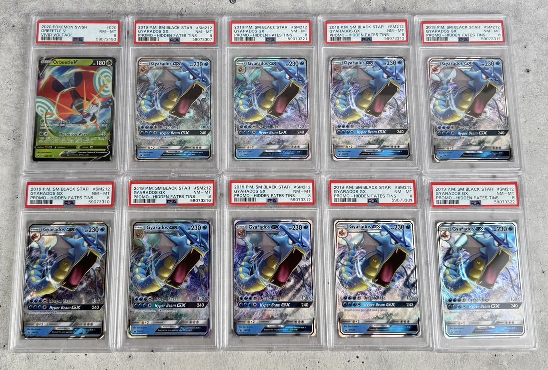 Collection of Pokemon PSA Graded Cards (1 of 4)