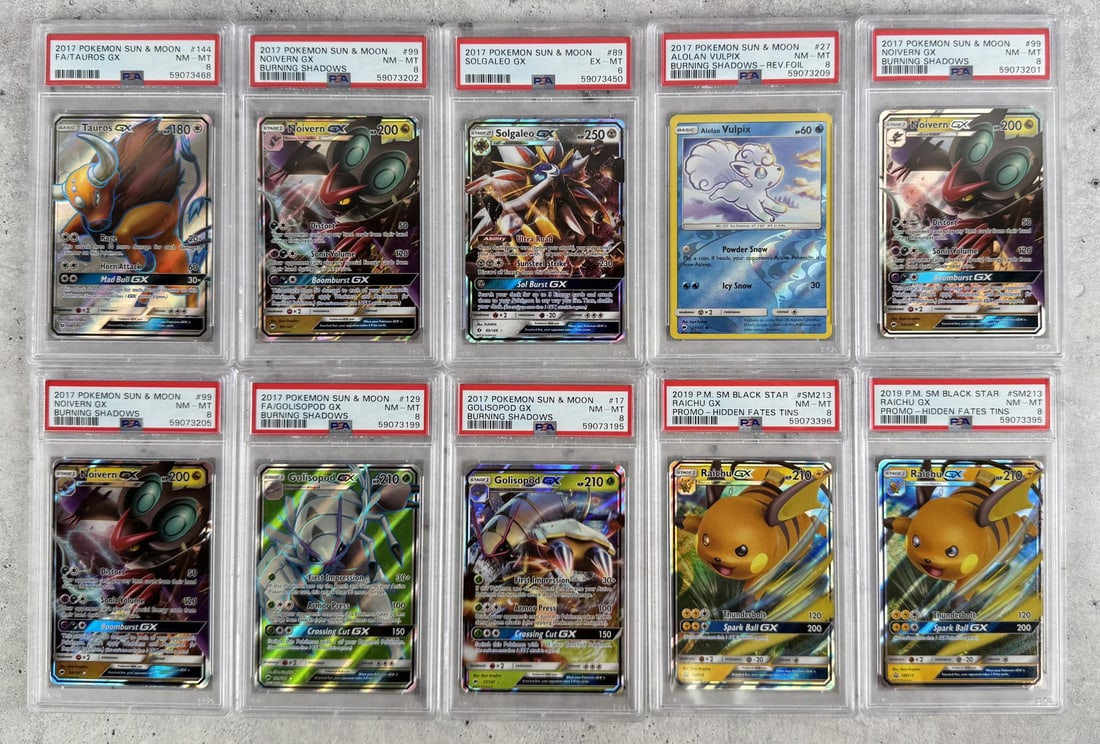 Collection of Pokemon PSA Graded Cards (1 of 4)